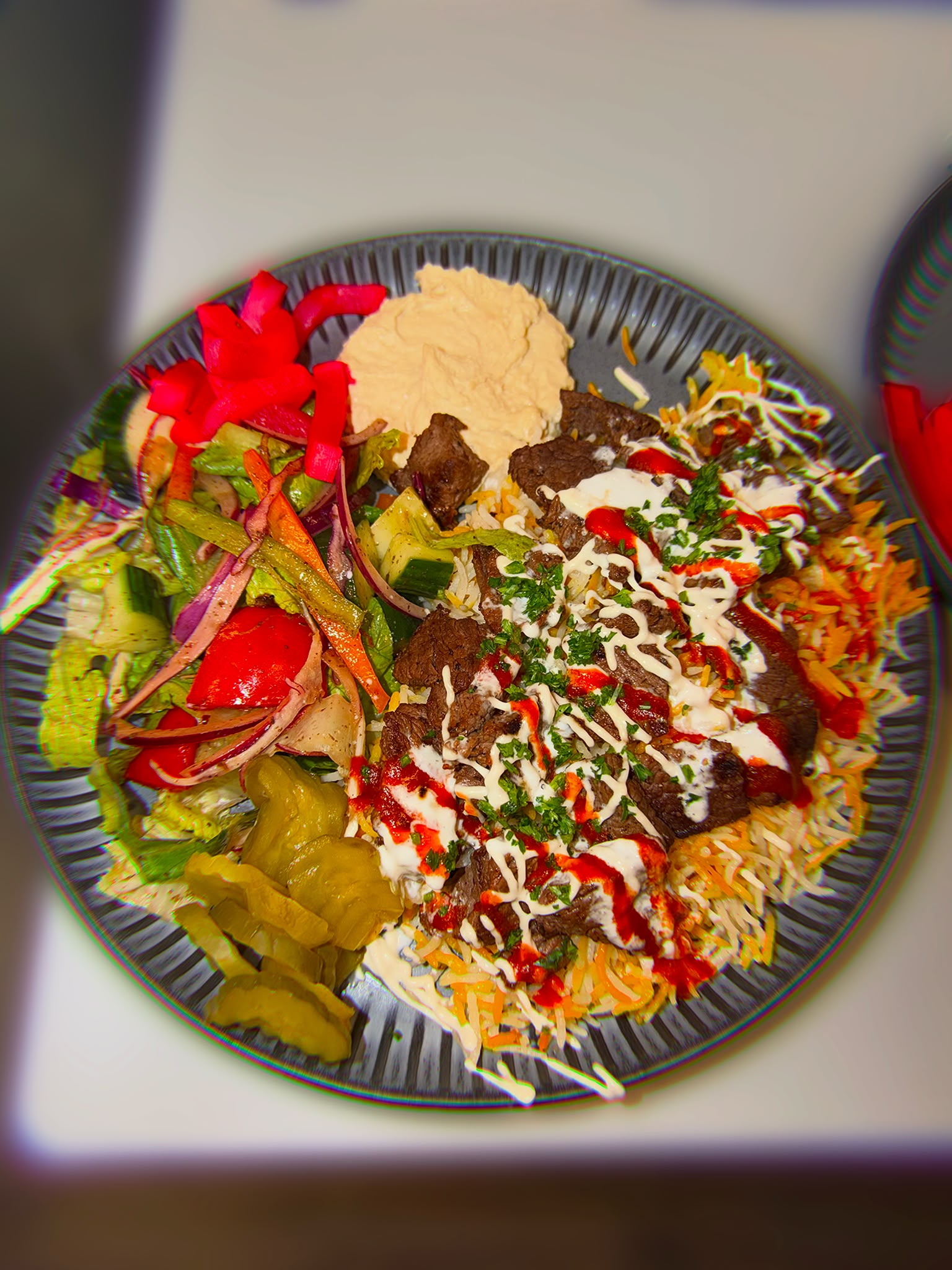 Beef Shawarma Plate