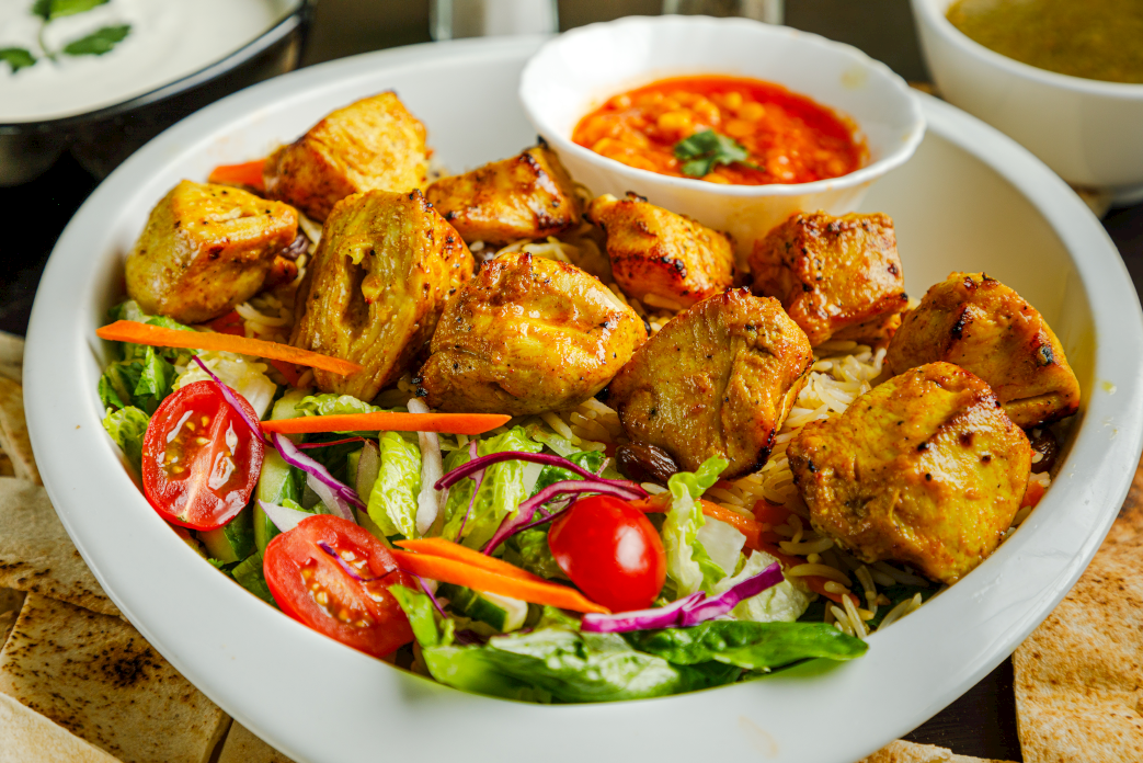 CHICKEN TIKKA PLATE